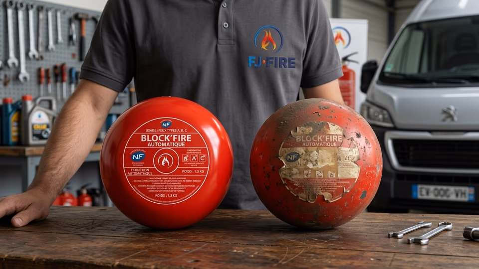 Boule antifeu : durée de vie, maintenance et quand la remplacer