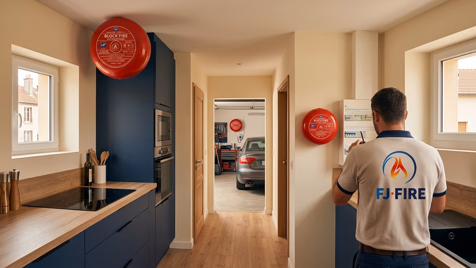 Combien de boules antifeu pour ma maison ou mon appartement ?