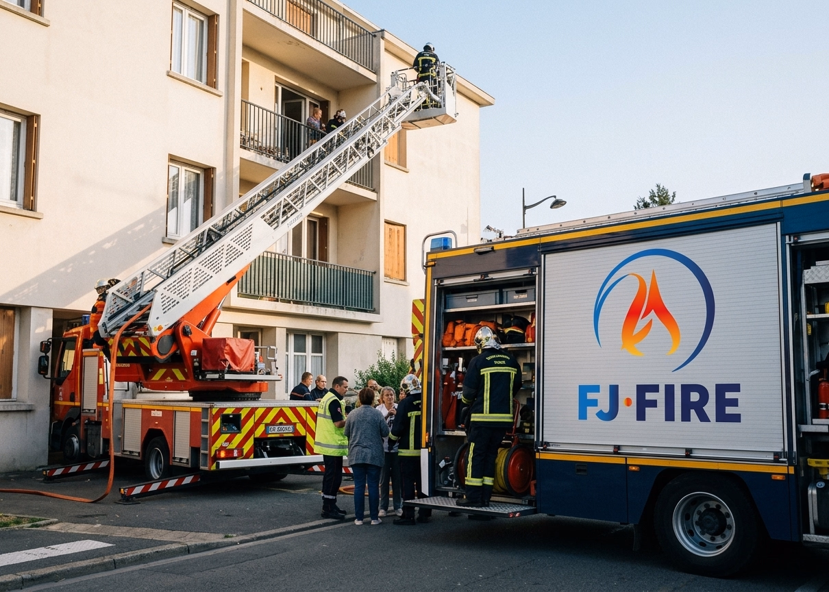 Incendie aux Couronneries à Poitiers : 12 personnes intoxiquées par les fumées, 90 évacuées
