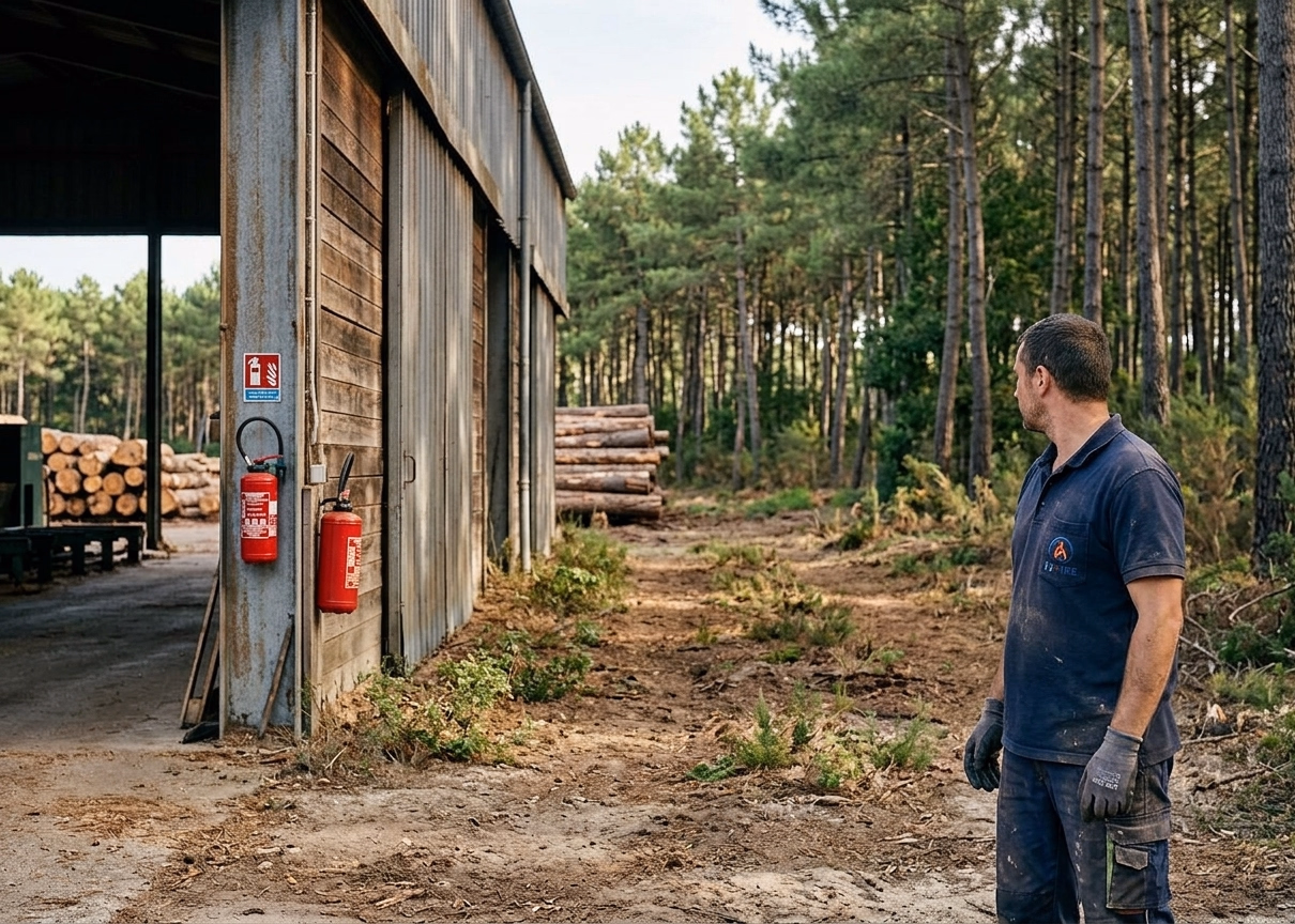 Incendie de Lüe : une scierie des Landes menacée de près par les flammes
