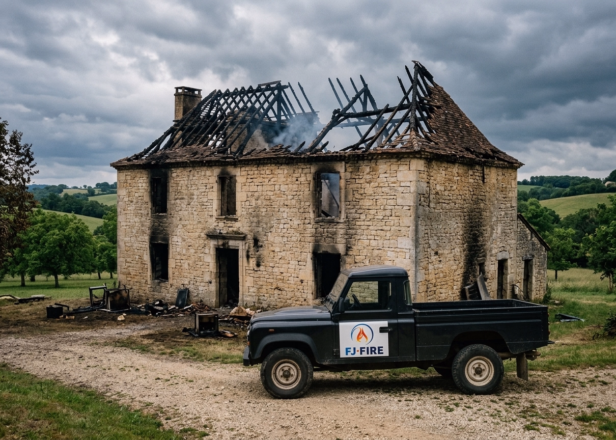 Pressignac-Vicq : une maison périgourdine rasée par les flammes le 31 juillet 2026