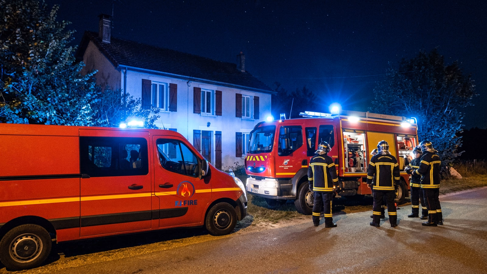 Villeréal (Lot-et-Garonne) : une femme retrouvée morte après l'incendie de sa maison, 34 pompiers mobilisés