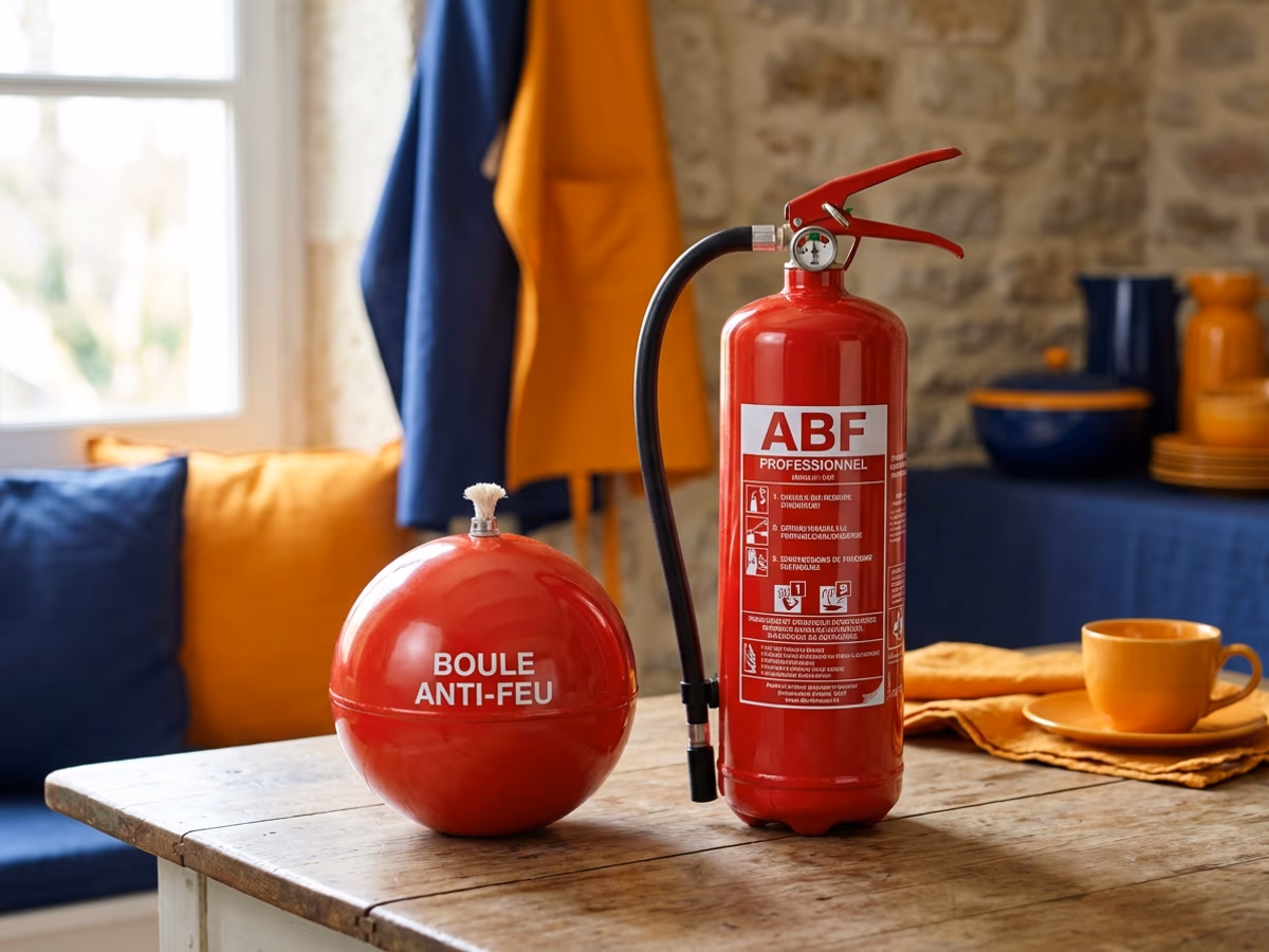 Boule anti-feu : pourquoi ne pas l'utiliser en cas d'incendie à la maison ?