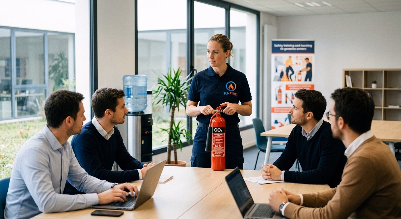 Formation incendie à Bordeaux pour les entreprises : sessions, obligations et financement