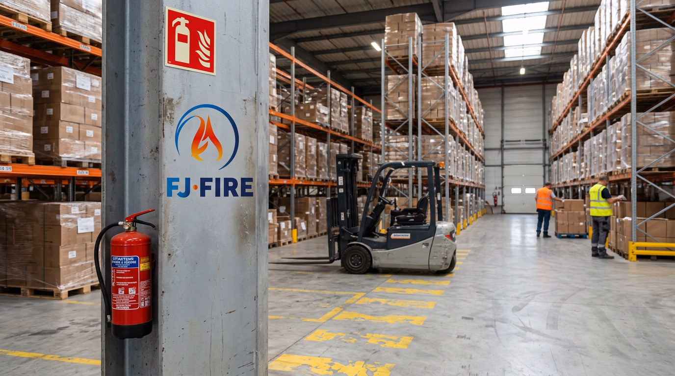 Formation incendie en entrepôt et logistique