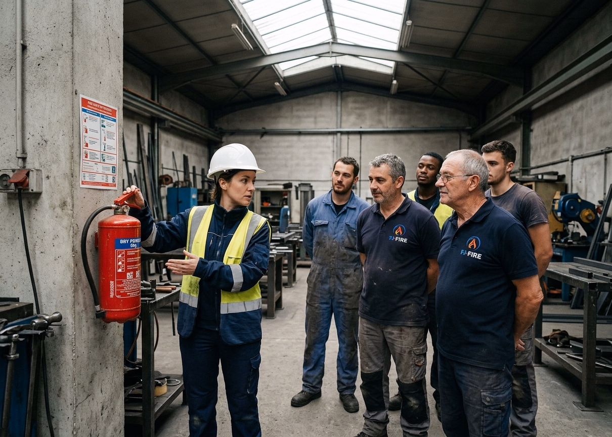 Formation incendie obligatoire : qui former et à quelle fréquence