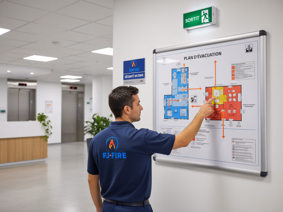 Plan d'évacuation entreprise : guide complet 2026