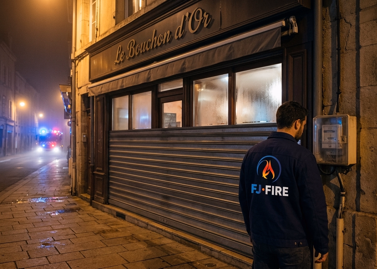 Talence (Gironde) : un bar-restaurant ravage par les flammes en pleine nuit, l'etablissement etait ferme