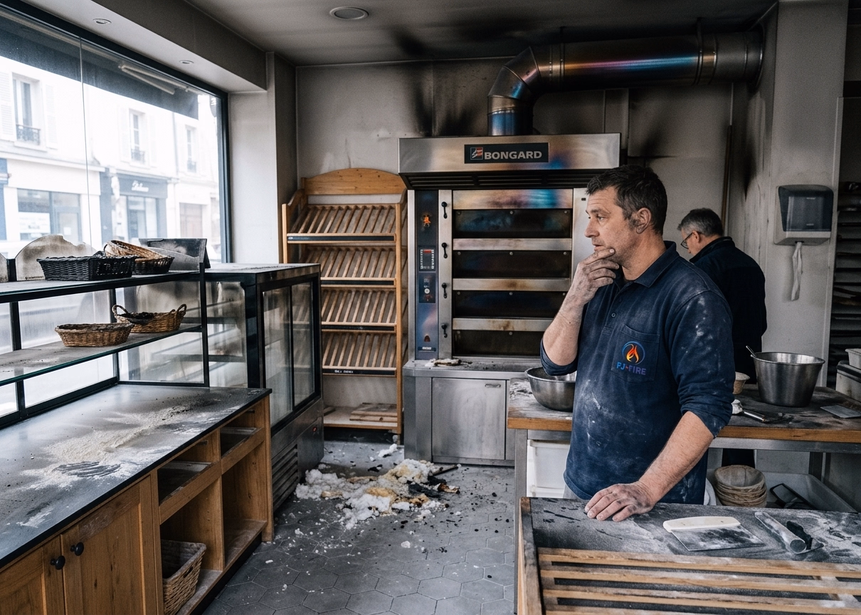 Dordogne : un incendie de conduit de four ferme une boulangerie — ce que doit savoir tout artisan