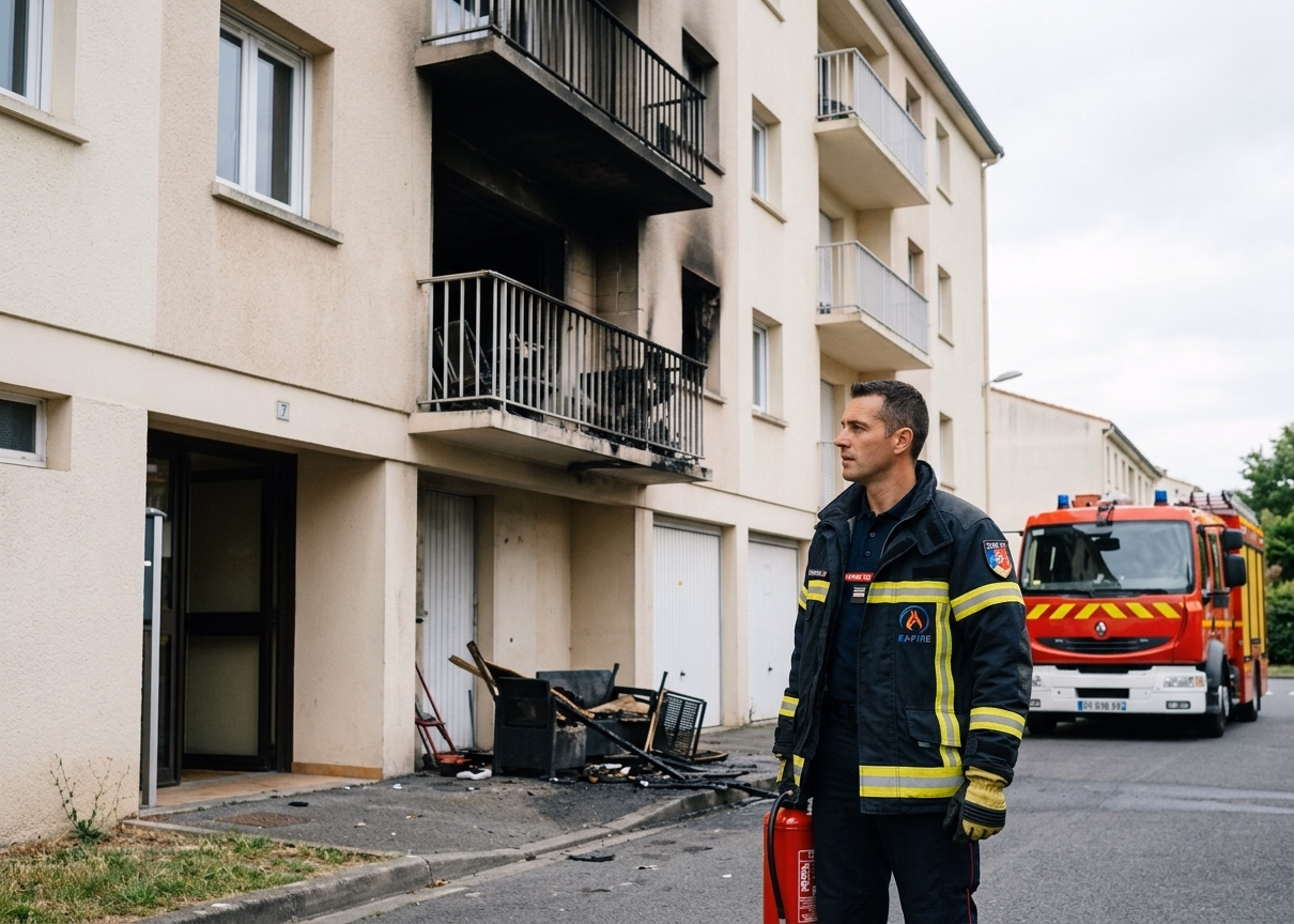 Incendie de façade au Bouscat : quand le barbecue du voisin met l'immeuble en danger
