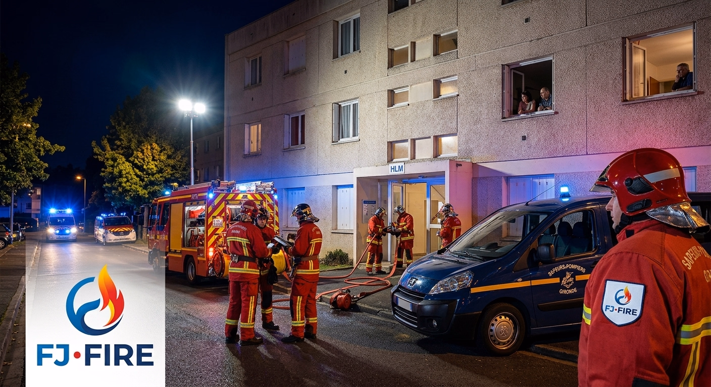 Incendie à Pessac (Gironde) : 5 blessés, 20 évacués — Ce que la loi impose dans votre immeuble