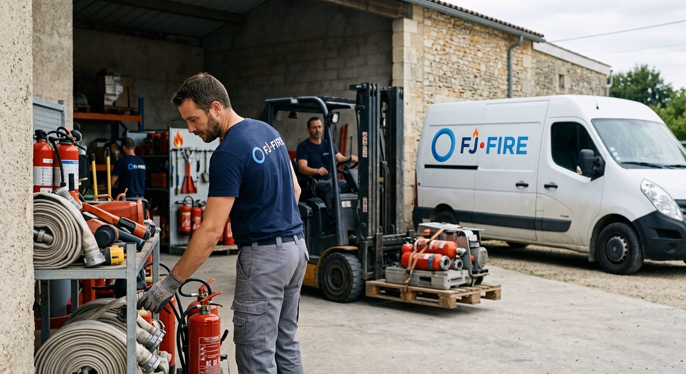 Dordogne : un bac à huile embrase un garage et détruit une toiture, deux occupants à l'hôpital. Le garage, angle mort de votre sécurité incendie