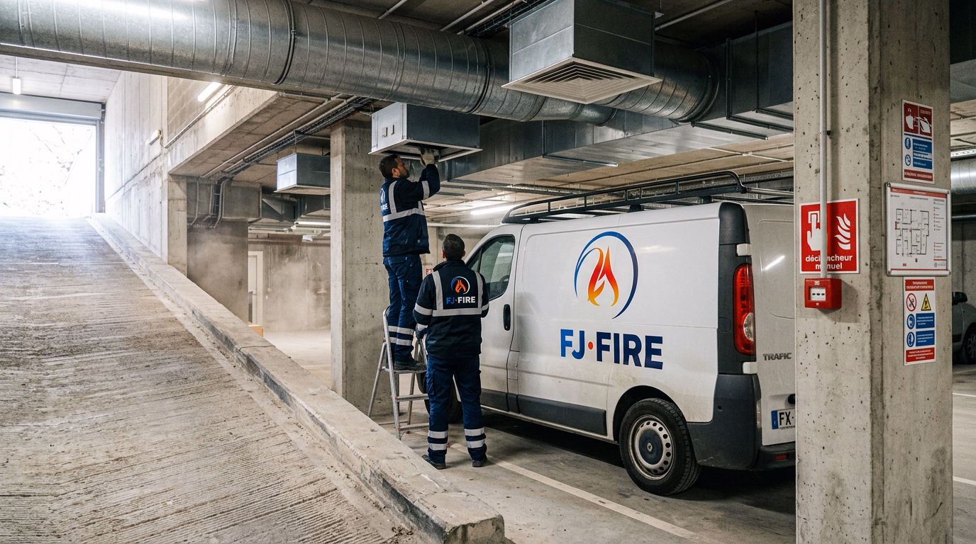 Bordeaux : un feu de voiture au sous-sol évacue tout un immeuble de bureaux