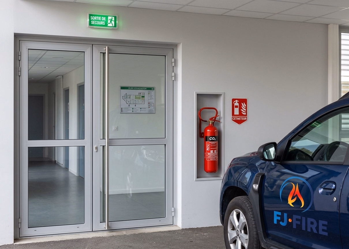 Bordeaux : l'entrée du lycée François Mauriac détruite par un incendie