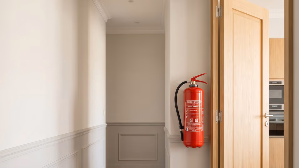 Où placer son extincteur à la maison ? Les 5 emplacements stratégiques