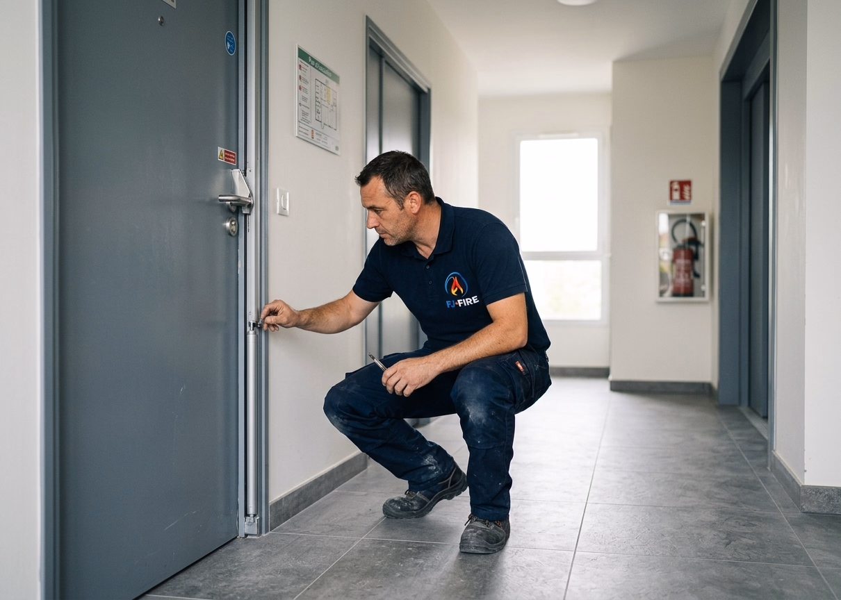 Porte coupe-feu en copropriété : qui paie ? (loi ELAN, Bordeaux)