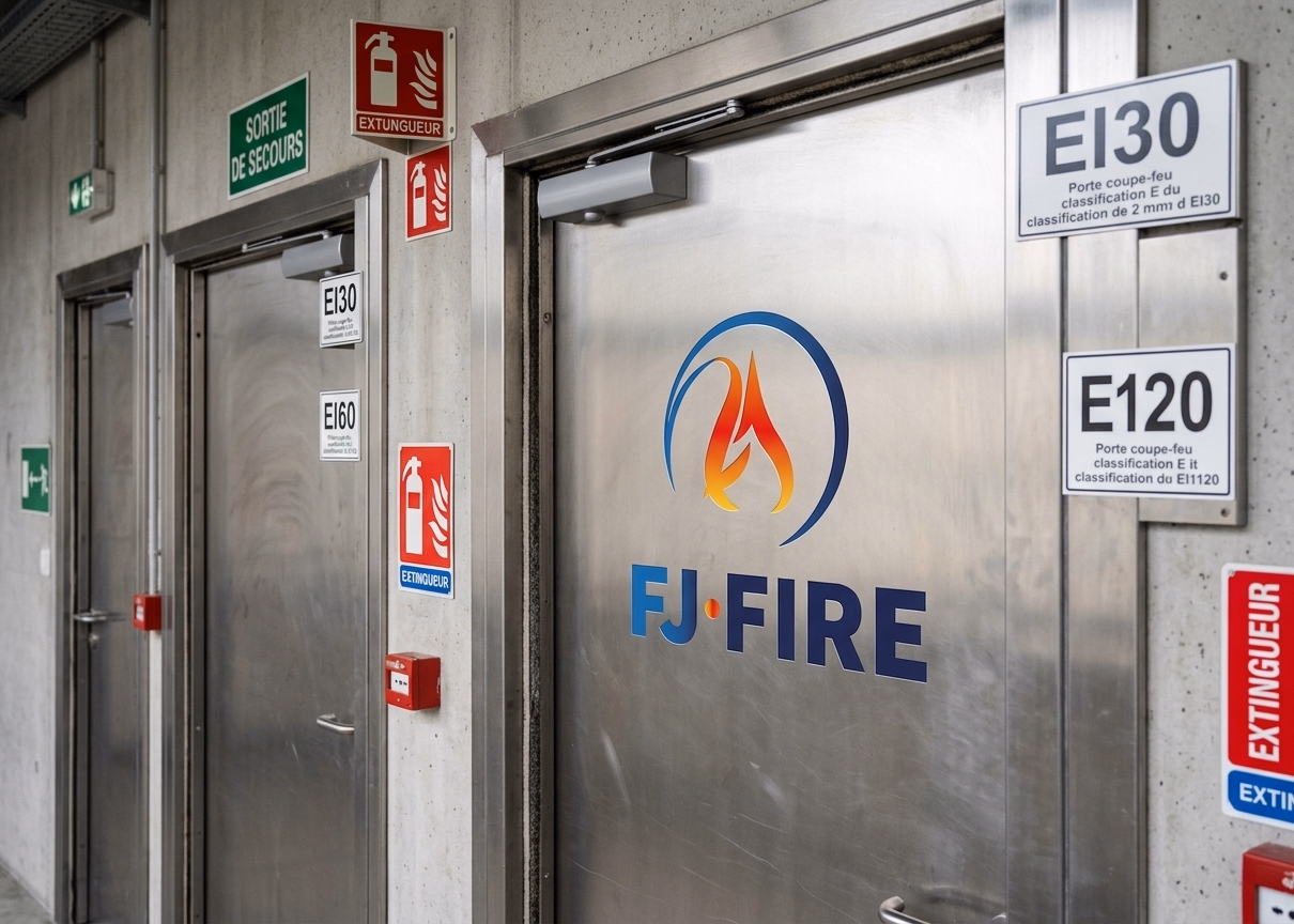 Porte coupe-feu EI30, EI60 ou EI120 : comment choisir la bonne résistance ?