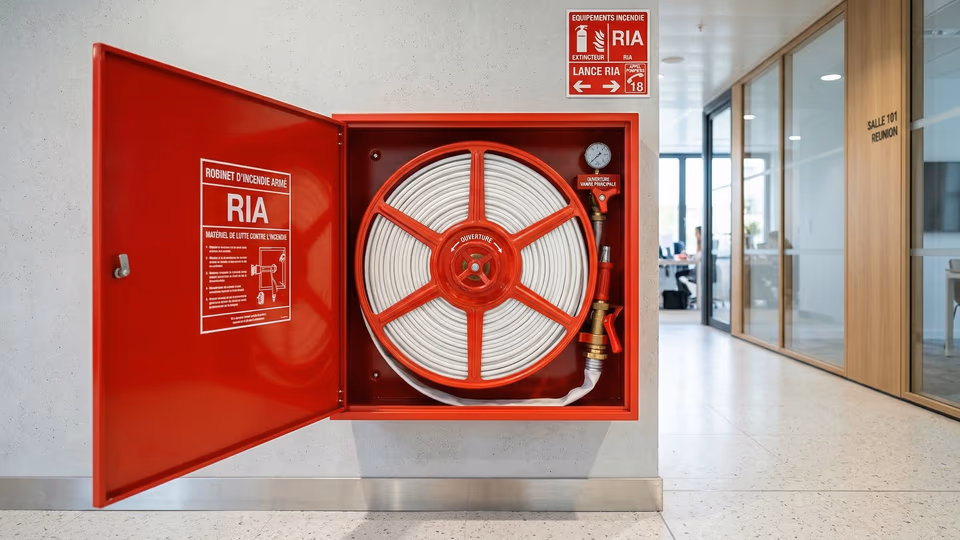RIA (Robinet d'Incendie Armé) : le guide complet pour votre entreprise