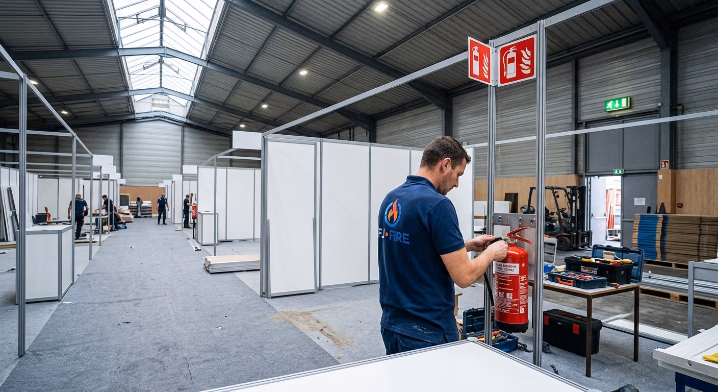 Sécurité incendie ERP type T : salles d'exposition et salons en 2026