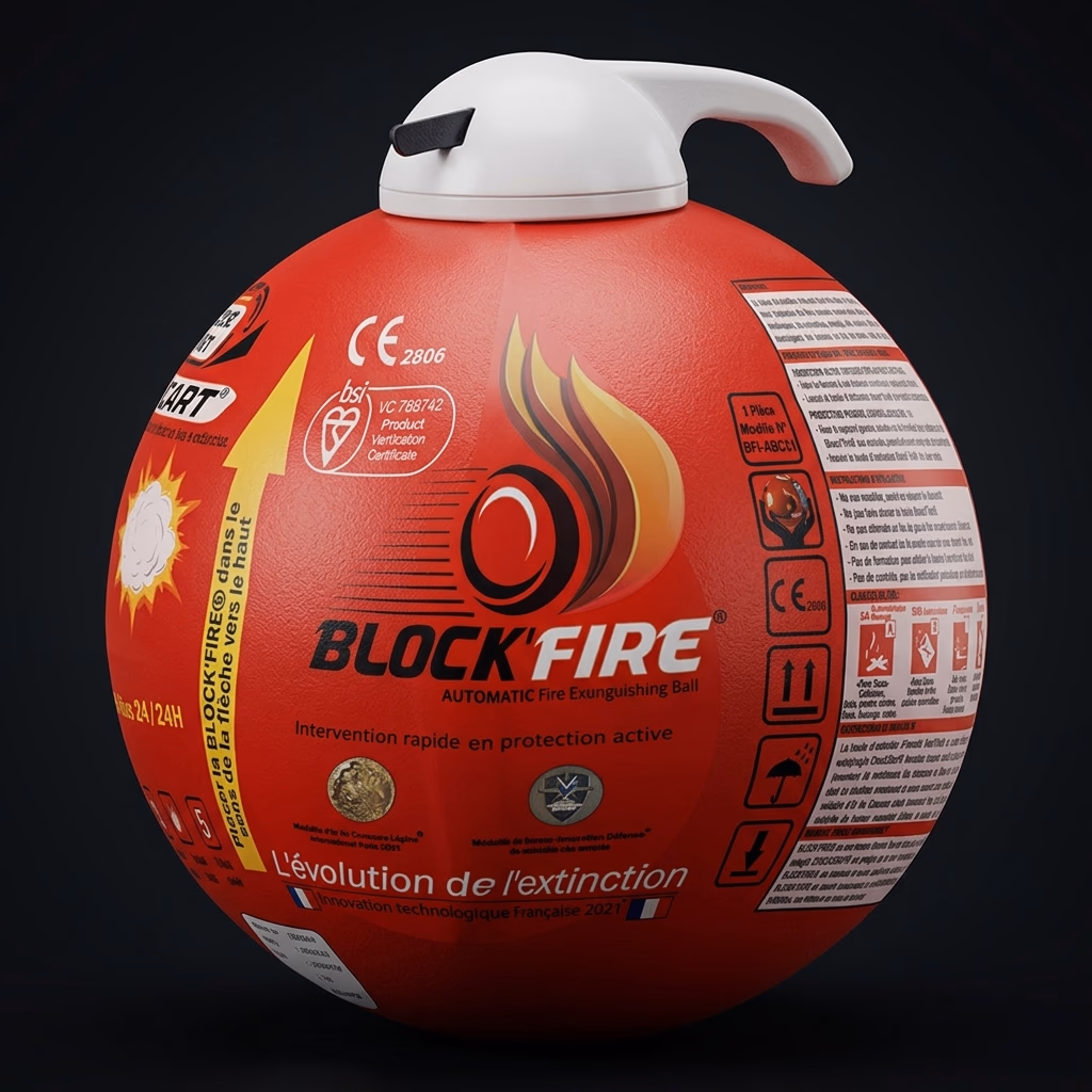 Boule d'extinction Block'Fire® (seule)