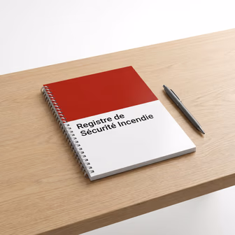 Registre de sécurité incendie pour entreprise et ERP