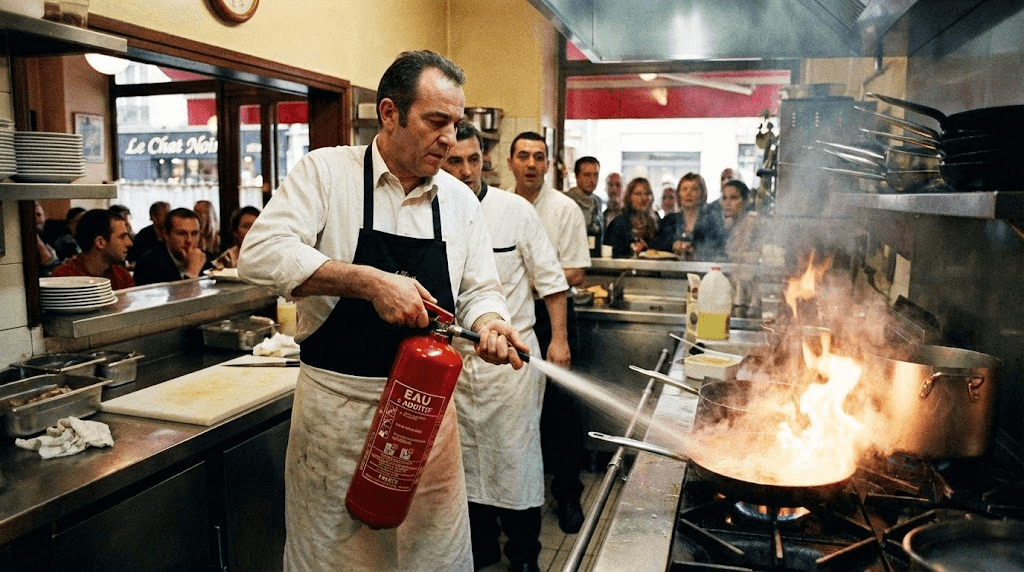 Quel extincteur pour restaurant en 2026 ? Guide complet des normes obligatoires